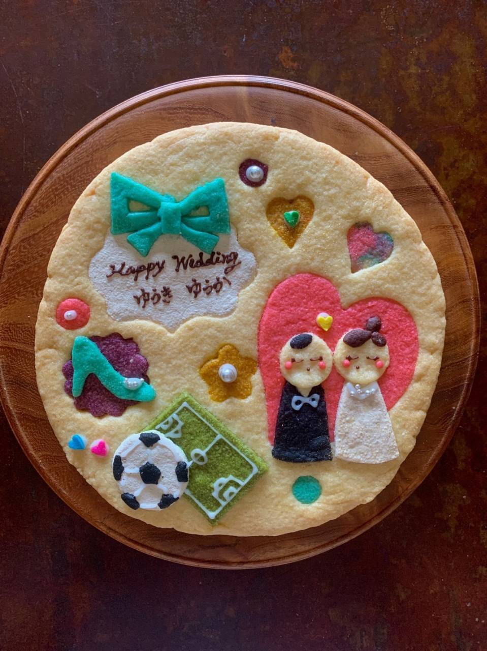 オリジナルクッキー結婚祝い