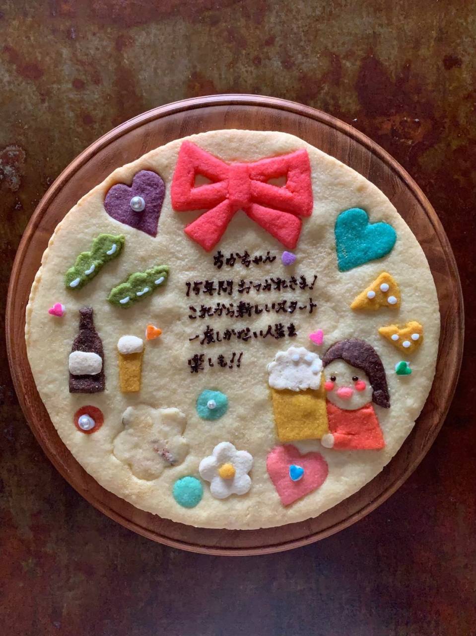 オリジナルクッキー送別