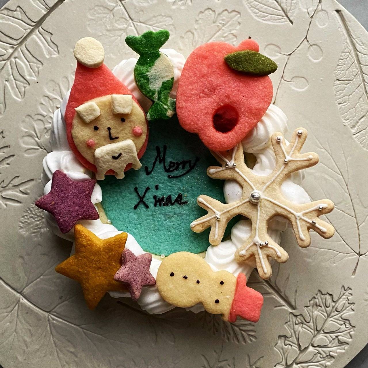 メレンゲクッキー（クリスマス）
