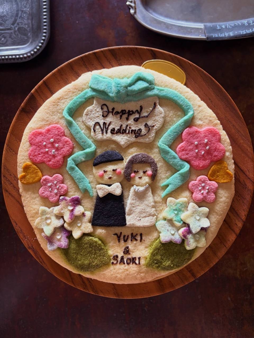 オリジナルクッキー結婚祝い